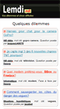 Mobile Screenshot of fr.lemdi.net